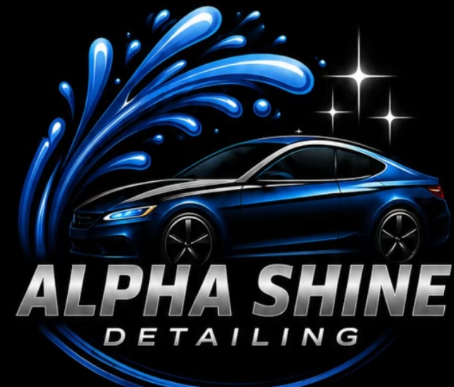 Alpha Shine Detailing logo